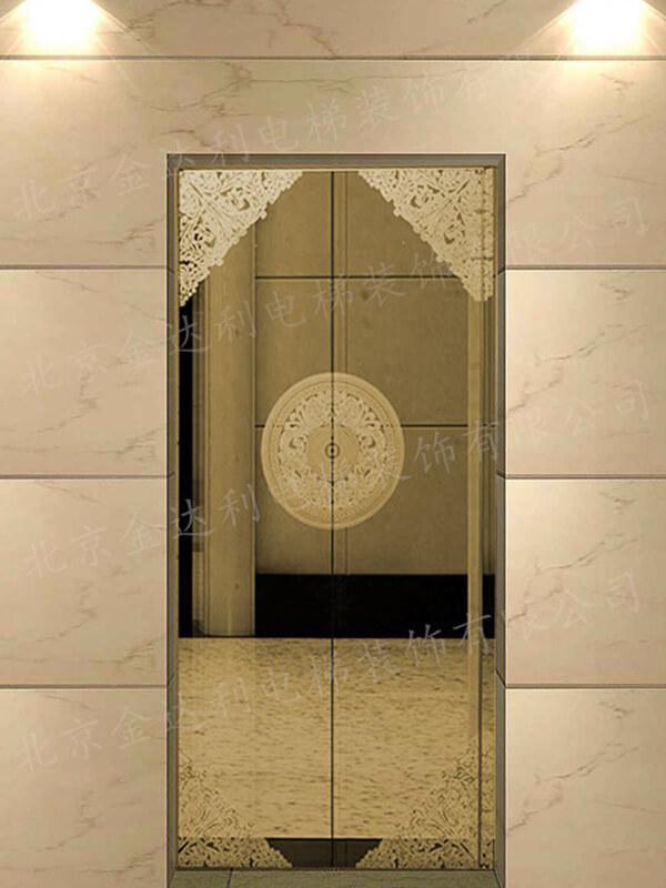電梯門(mén)裝飾